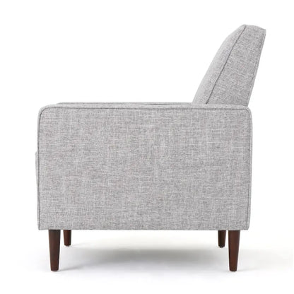 Fauteuil inclinable capitonné à dossier haut (ensemble de deux pièces)