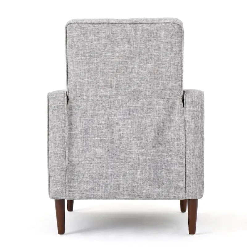 Fauteuil inclinable capitonné à dossier haut (ensemble de deux pièces)