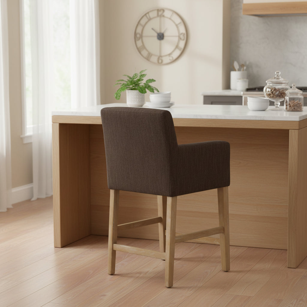 Armga Upholstered 26 inch Counter Stool by Christopher Knight Home