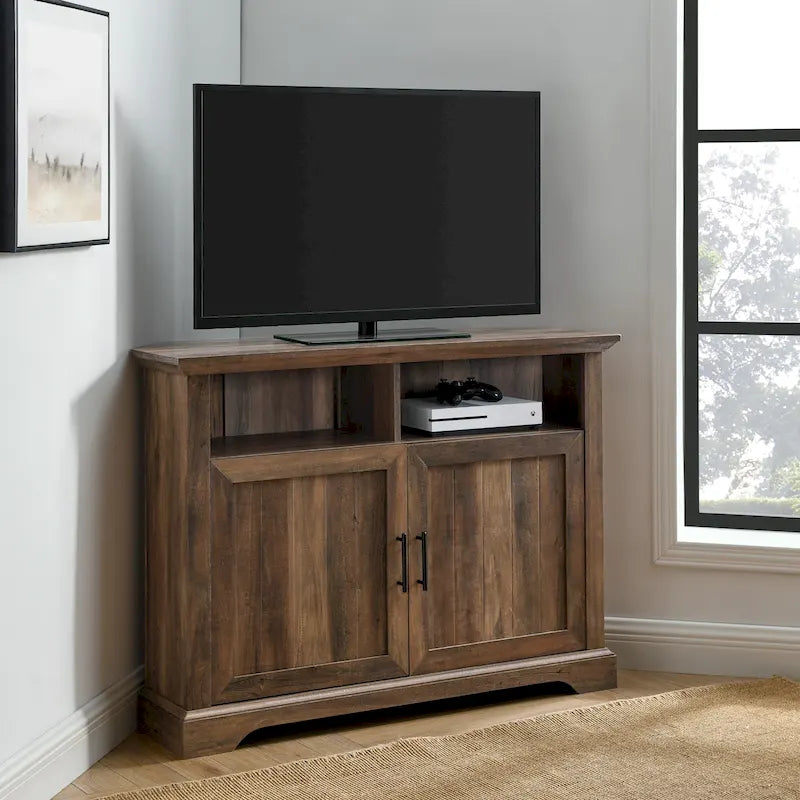 Meuble TV d'angle Groove de 44 pouces