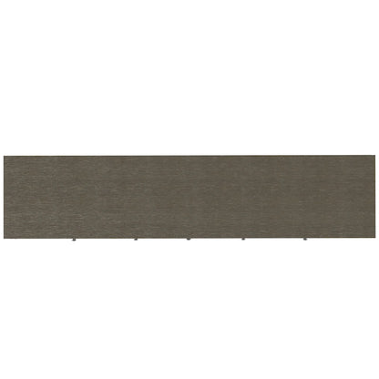 Meuble TV/Média Contemporain en Bois Massif de 183 cm de Large pour TV jusqu'à 80 pouces