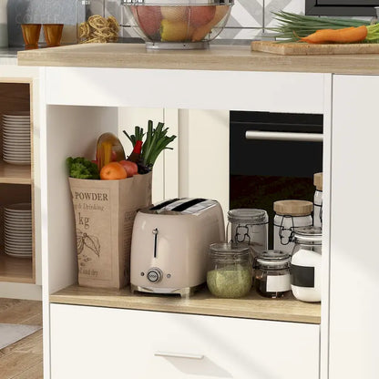 Buffet de cuisine, îlot de rangement, table extensible, table de bar