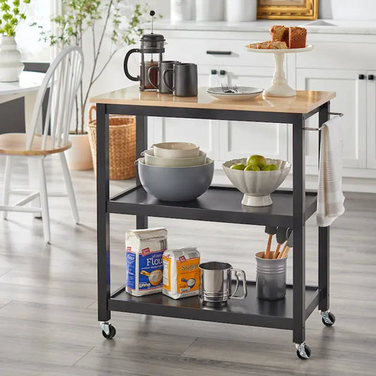 Simple Living   Rolling Kitchen Cart