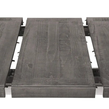Table à manger extensible en bois de 86 pouces