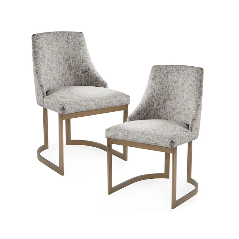 Lot de 2 chaises de salle à manger