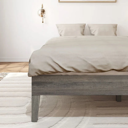 Lit plateforme minimaliste queen size
