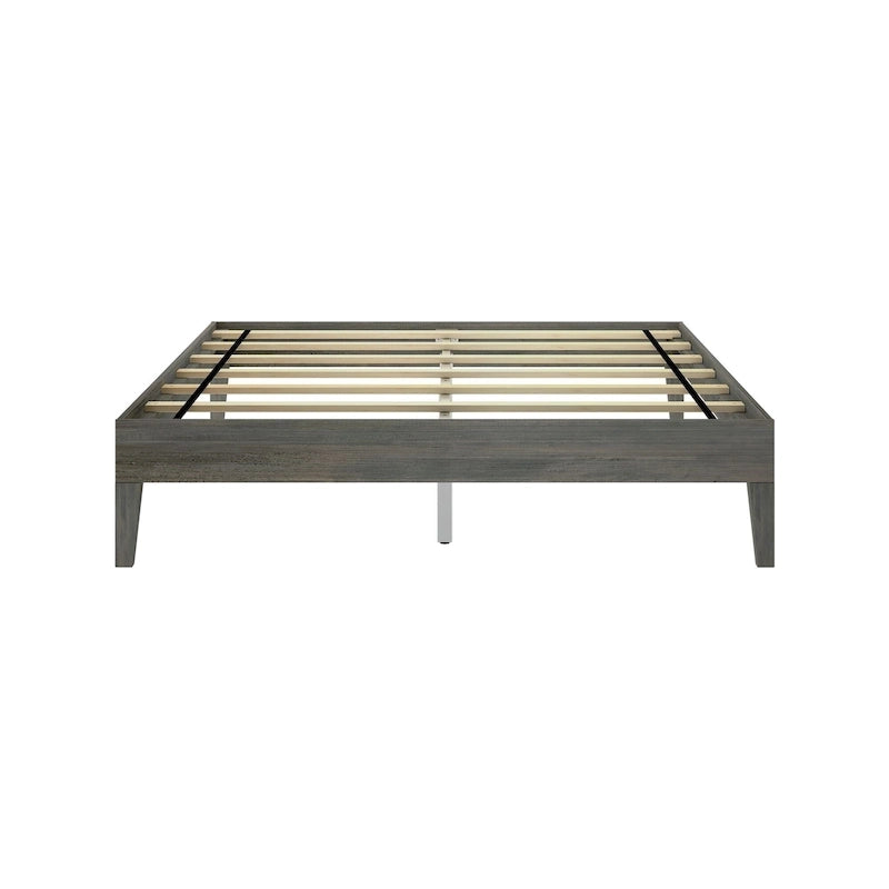 Lit plateforme minimaliste queen size