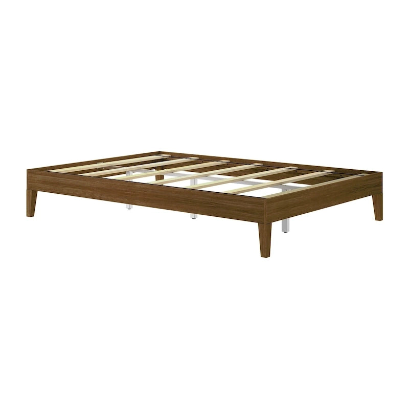 Lit plateforme minimaliste queen size