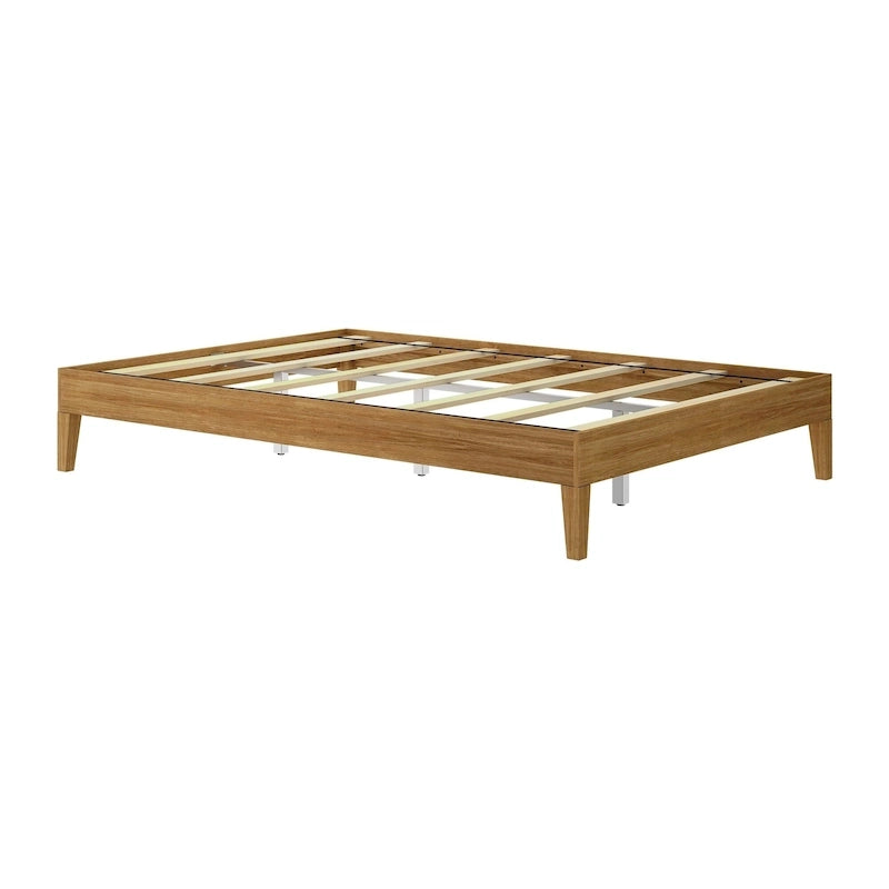 Lit plateforme minimaliste queen size