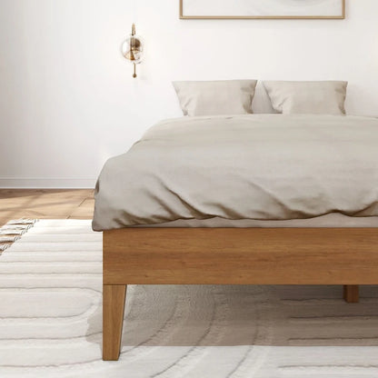 Lit plateforme minimaliste queen size