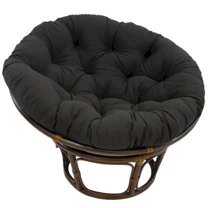 Coussin de siège en sergé uni de 52 pouces (coussin inclus)