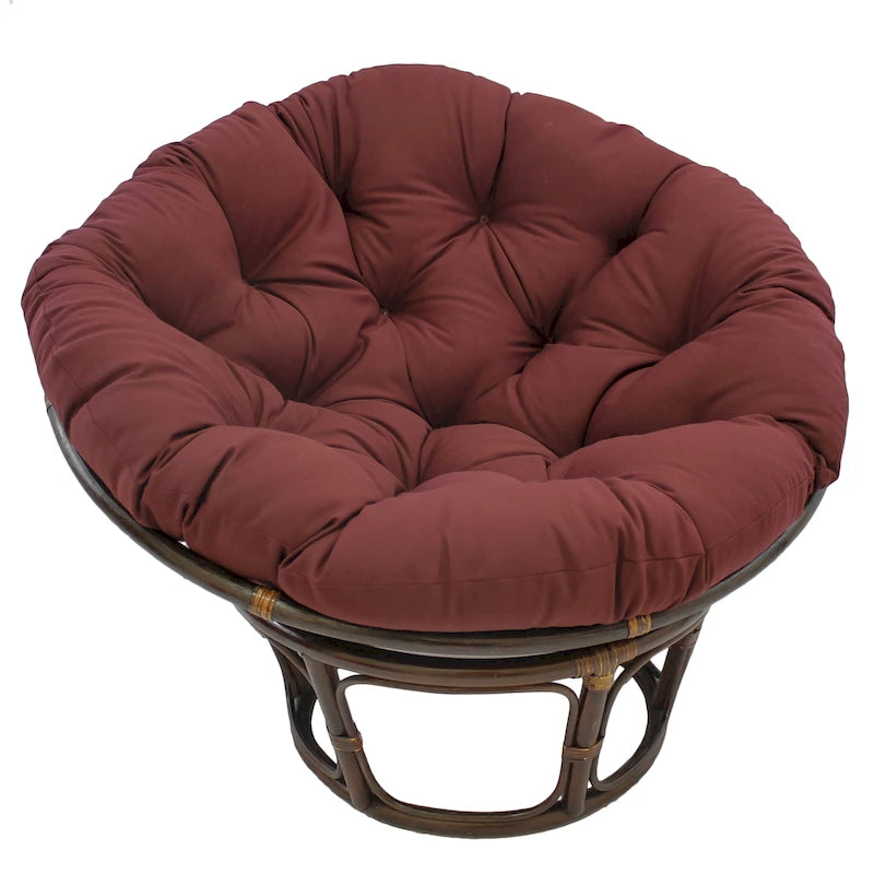 Coussin de siège en sergé uni de 52 pouces (coussin inclus)
