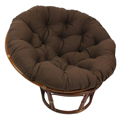 Coussin de siège en sergé uni de 52 pouces (coussin inclus)