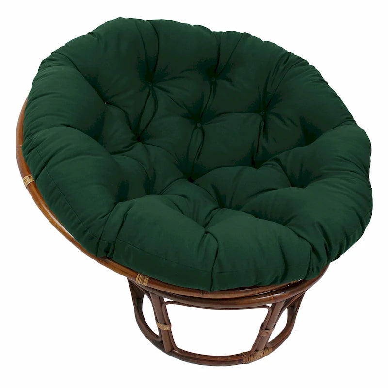 Coussin de siège en sergé uni de 52 pouces (coussin inclus)