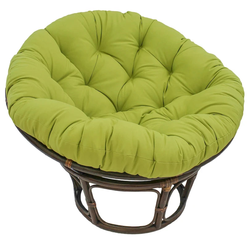 Coussin de siège en sergé uni de 52 pouces (coussin inclus)
