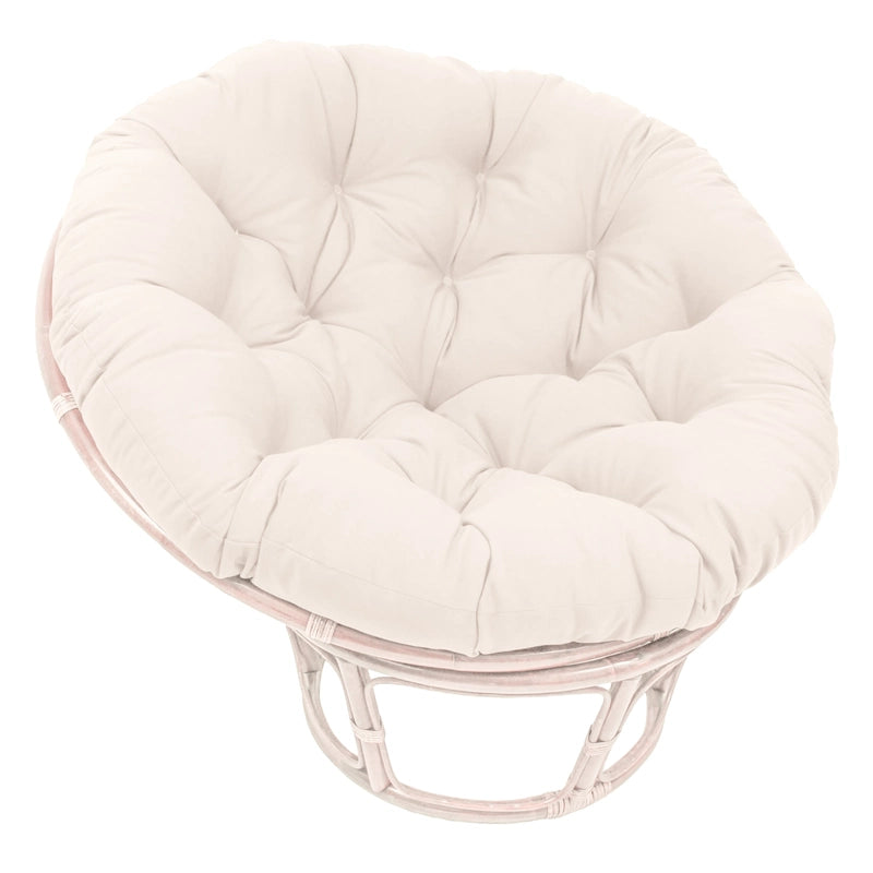 Coussin de siège en sergé uni de 52 pouces (coussin inclus)