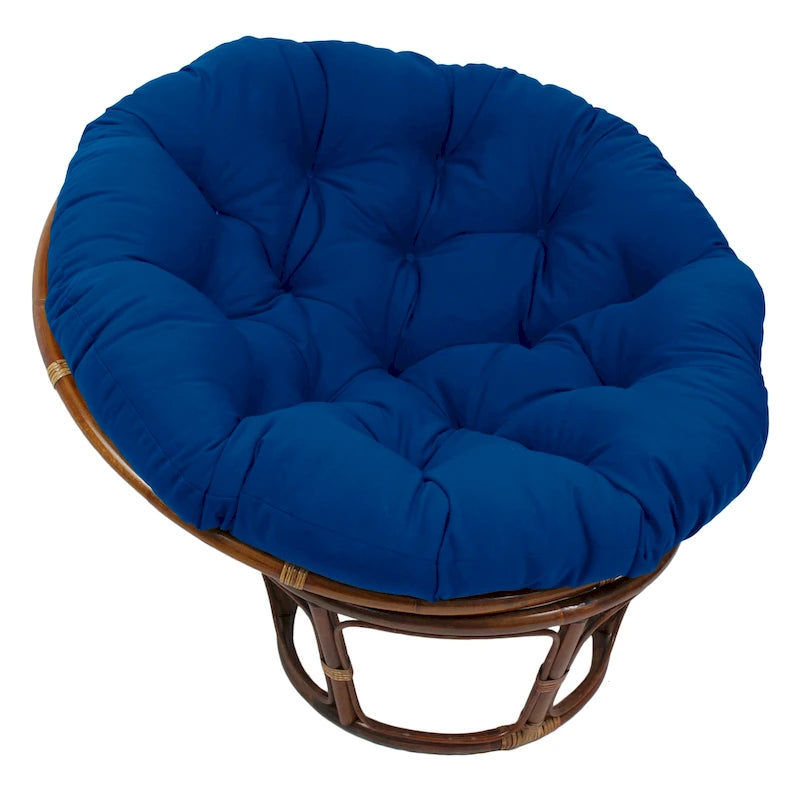 Coussin de siège en sergé uni de 52 pouces (coussin inclus)