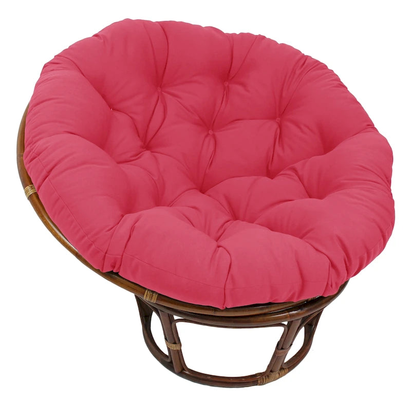 Coussin de siège en sergé uni de 52 pouces (coussin inclus)