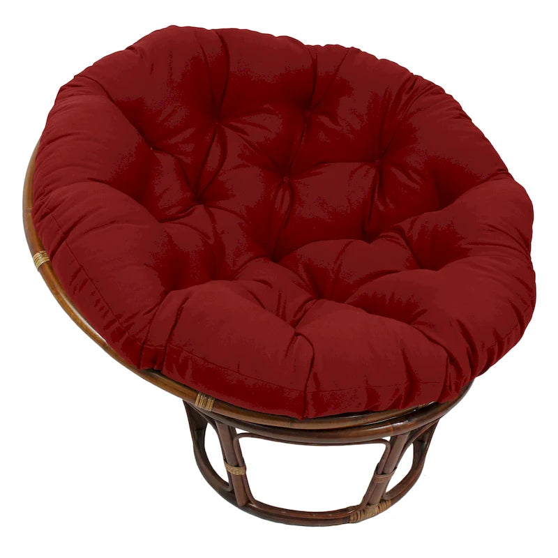 Coussin de siège en sergé uni de 52 pouces (coussin inclus)