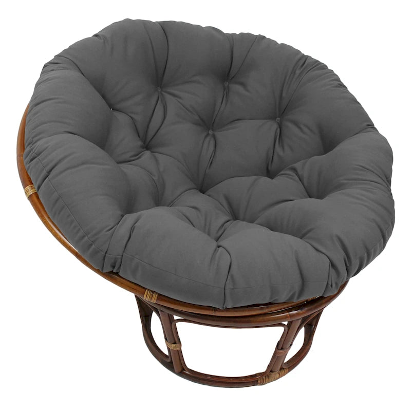 Coussin de siège en sergé uni de 52 pouces (coussin inclus)