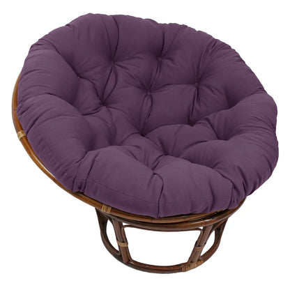 Coussin de siège en sergé uni de 52 pouces (coussin inclus)