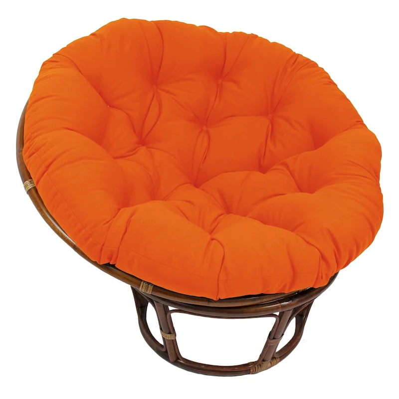 Coussin de siège en sergé uni de 52 pouces (coussin inclus)