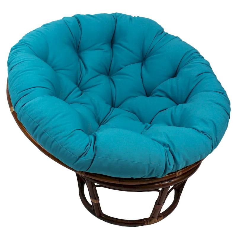 Coussin de siège en sergé uni de 52 pouces (coussin inclus)