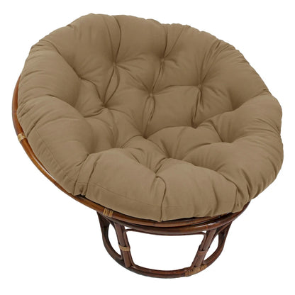 Coussin de siège en sergé uni de 52 pouces (coussin inclus)