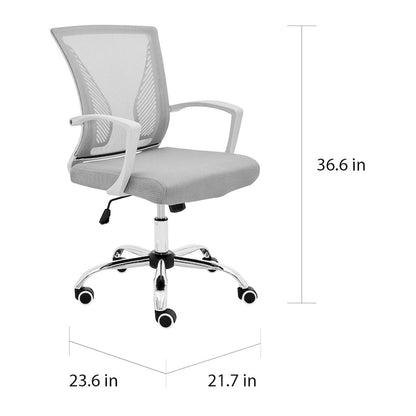 Chaise de bureau mi-hauteur moderne
