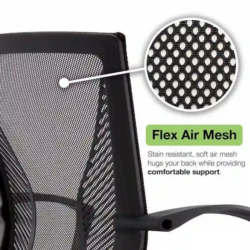 Chaise de bureau mi-hauteur moderne