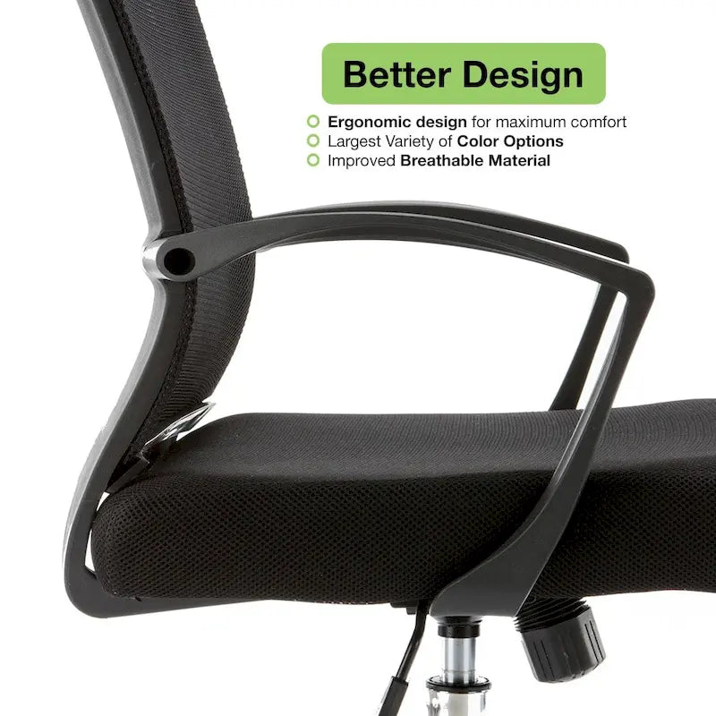 Chaise de bureau mi-hauteur moderne